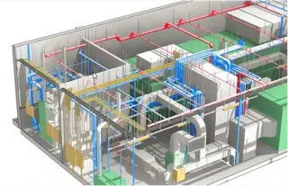 طراحی حرفه ای نقشه های فاز 2 تاسیسات مکانیکی با Revit (اجرایی)