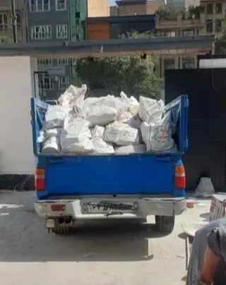 حمل نخاله با نیسان کمپرسی