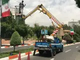 اجاره بالابر و جرثقیل سبد دار نیسانی و خاوری