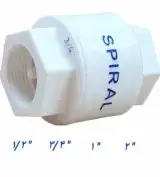 شیر یکطرفه اسپیرال ، شیر خودکار اسپیرال