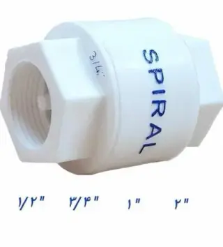 شیر یکطرفه اسپیرال ، شیر خودکار اسپیرال