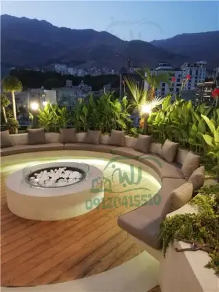 گل و گیاه ، روف گاردن ، گرین وال و چمن رول طبیعی