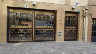 سازنده درب فرفورژه , تولید کننده درب فرفورژه ، ساخت و نصب پنجره فرفورژه تهران