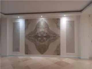 نقاشی ساختمان آینه هنر