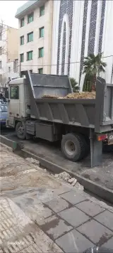 حمل نخاله توسط بادسان