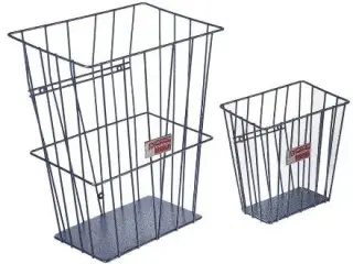 سطل زباله تمیز تهیه شده از مفتول مسوار