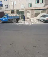 حمل نخاله با نیسان کمپرسی