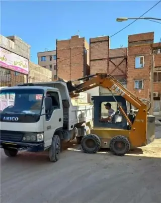 حمل نخاله با خاور در هشتگرد