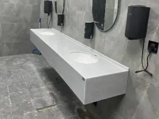 فروش روشویی عمومی یکپارچه ( روشویی کورین سفارشی)