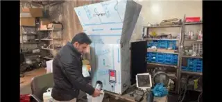 ساخت ماشین آلات و دستگاه های بسته بندی نیمه اتوماتیک
