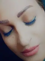 تاتو بدن و صورت زینب محلاتی
