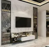 تولید و اجرا آیینه دکوراتیو و حکاکی شیشه و آیینه بانه گلس در بانه کردستان