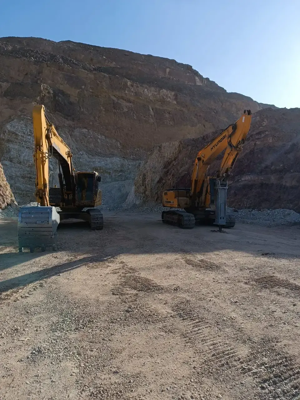 اجاره بیل مکانیکی زنجیری تمناک در همدان