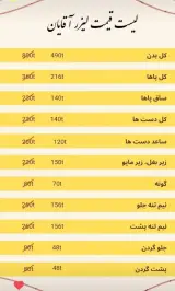 لیزر بدن و هایفو تراپی