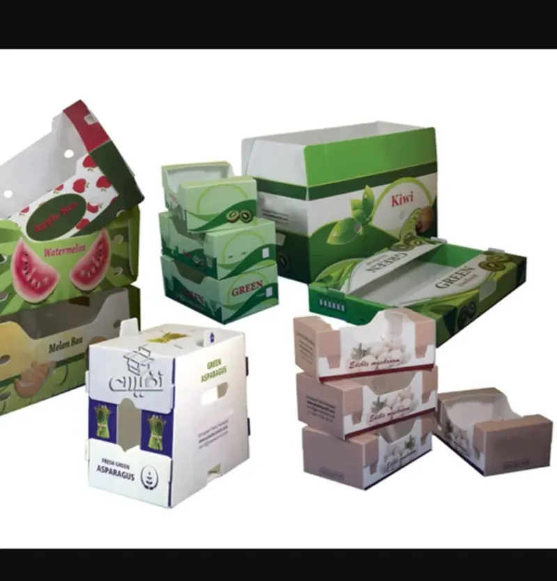کارتن سازی و جعبه سازی و لمینت و مقول