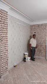 نقاشی ساختمان. کاغذدیواری.تعمیرات داخلی گلستانی