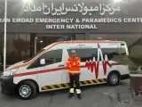 مرکز آمبولانس ایران امداد در قم
