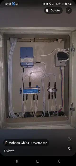 نصب آنتن شرق