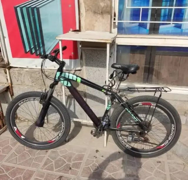 دوچرخه سازی علیرضا در شهر ری