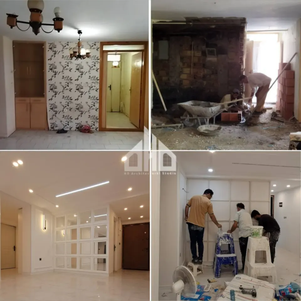 بازسازی و دکوراسیون داخلی اچ دی گرگان
