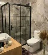 تولید و اجرای کابین دوش و پارتیشن شیشه ای آی کابین در ونک تهران