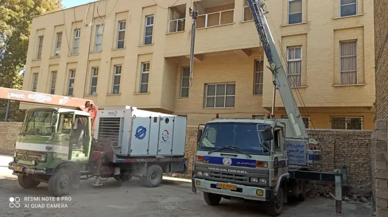 اجاره جرثقیل و بالابر شبانه روزی پردیس