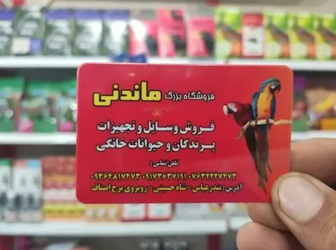 فروشگاه ماندنی دانه و لوازم پرندگان