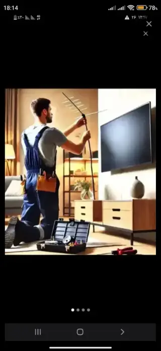 خدمات نصب آنتن تلویزیون در خانه اصفهان