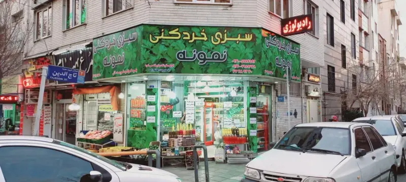 سبزی‌خردکنی‌نمونه(شعبه سمنگان)