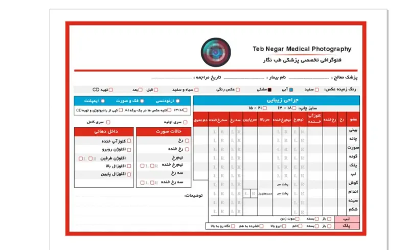 فتوگرافی پزشکی طب نگار
