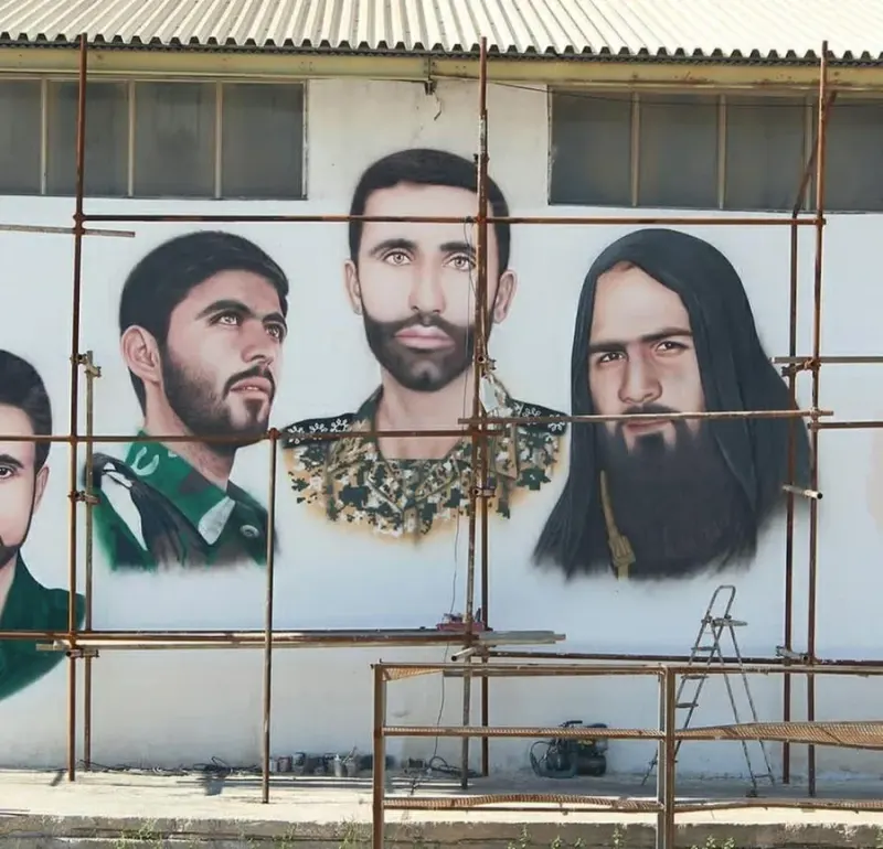 دیوارنویسی و نقاشی دیواری ذاکری