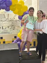 آموزش شنا با عاطفه گل محمدی