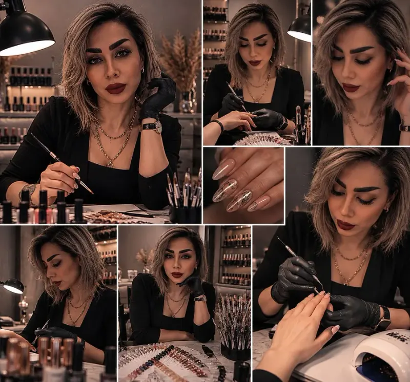 کاشت ناخن هدیه