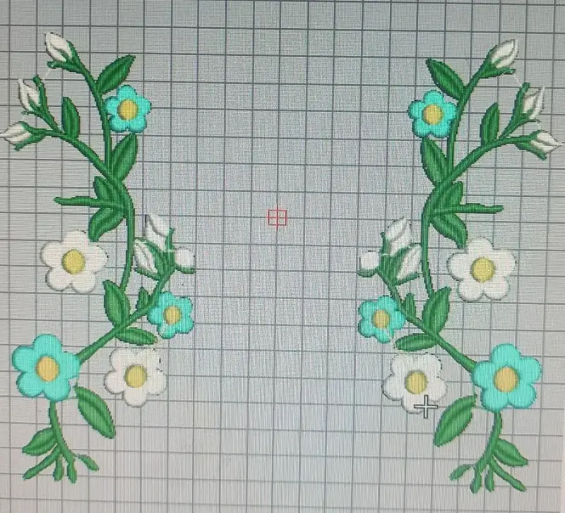 گلدوزی لباس ماه عسل
