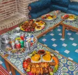 رستوران روژمان در بیستون کرمانشاه