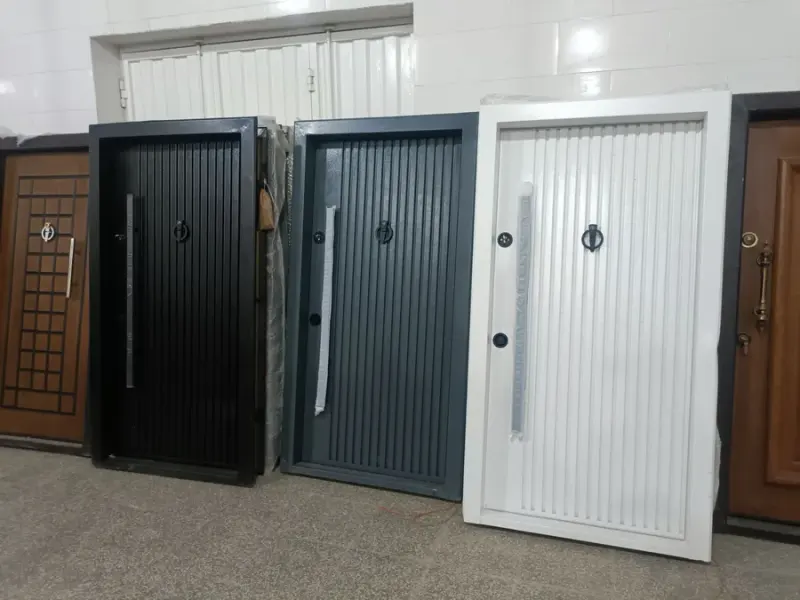 شهر درب (ضدسرقت چوبی pvc برقی دوجداره)