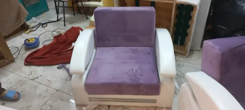 تعویض پارچه مبل خزلی