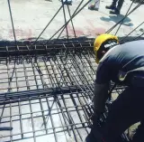 اجرای ارماتوربندی انواع اسکلت بتنی