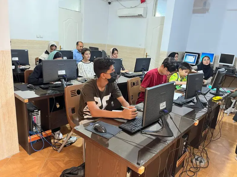 کلاس کامپیوتر و حسابداری درشهریار