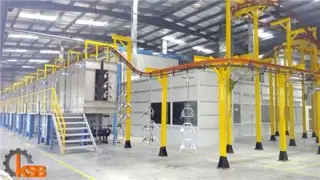 راه اندازی خطوط رنگ پودری الکترواستاتیک و رنگ مایع