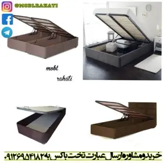 تولید تخت باکسی ثابت و جک دار , تشک و خوشخواب