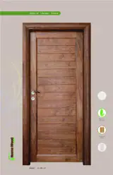 درب چوبی اتاق خواب