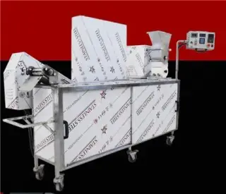 فروش دستگاه فلافل زن و کتلت زن ریلی کامل اتومات
