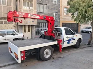 اجاره جرثقیل و بالابر نیسان دکل بلند شبانه روزی
