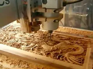 خدمات cnc ام دی اف و چوب در تهران