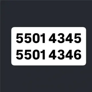 5501.43.45 دو خط تلفن ثابت پشت هم 5501.43.46