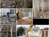 تخریب کلی و جزئی تخریب داخلی ساختمان خرده کاری تخریب