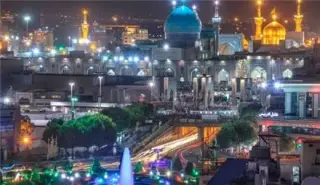 تور مشهد با پرواز کیش ایر اقامت در هتل پالادیوم 3 ستاره
