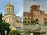 تور گرجستان ( تفلیس + ایروان ) با پرواز کاسپین اقامت در هتل 3 ستاره