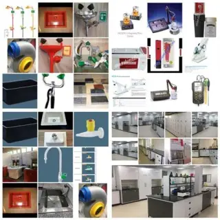 شیرآلات آزمایشگاهی دوش و چشم شور اضطراری